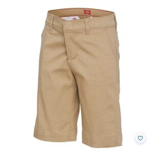 Dickies Women's Girls Stretch Bermuda Short - KR7714 - Desert Sand